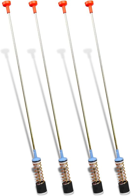 Photo 1 of DC97-18610F DC97-18610A Washer Suspension Rod Kit Compatible with Samsung Washer Suspension Rods Part WA50K8600AV/A2 WA50M7450AW/A4 WA52M8650AV/A4 WA52J8060AW/A2 WA52J8700AW/A2
