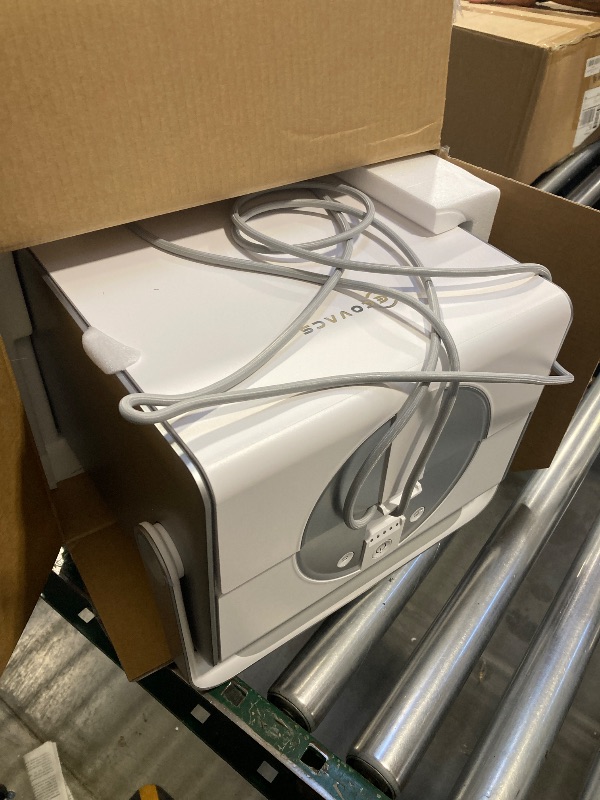 Photo 1 of ECOVACS Robotics - WINBOT W2 PRO Omni Portable Window Intelligent Cleaning Robot with Multi-Functional Station, Charging While Working - White
