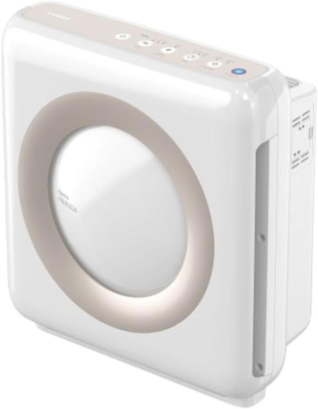 Photo 1 of Coway Airmega AP-1512HH(W) True HEPA Purifier with Air Quality Monitoring, Auto, Timer, Filter Indicator, and Eco Mode, 16.8 x 18.3 x 9.7, White
