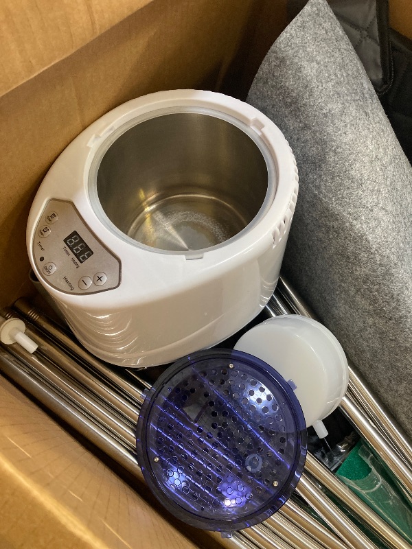 Photo 1 of Upgraded Sauna Box for Relaxation, Detoxification, Portable Steam Sauna for Home with Steamer, 9 Levels, 2.6’ x 2.6’ x 5.9’

