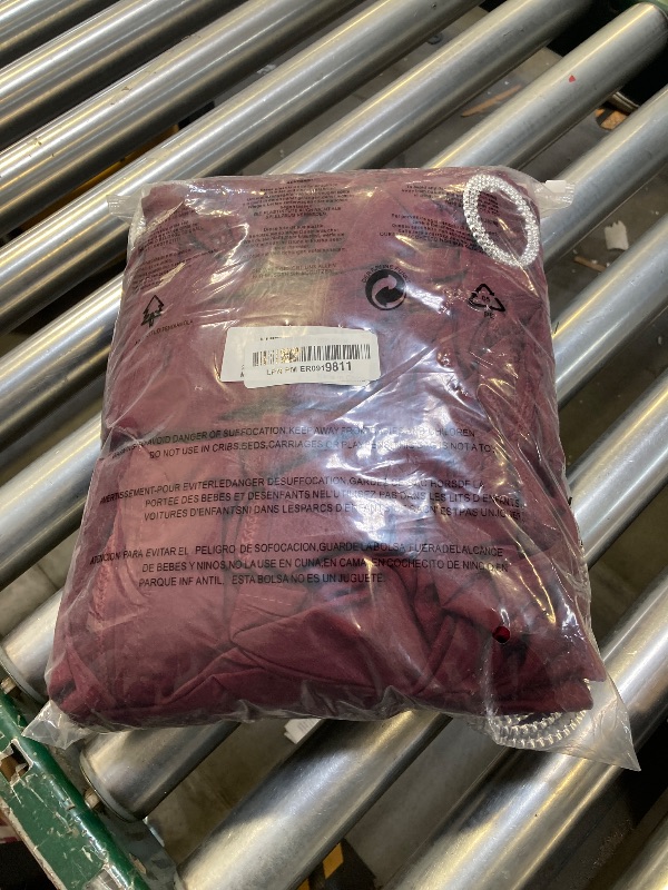 Photo 1 of SweetEasy 50pcs Stretch Spandex Chair Sashes for Wedding Party Banquet Decoration Elastic Bulk Chair Cover(Burgundy Maroon)