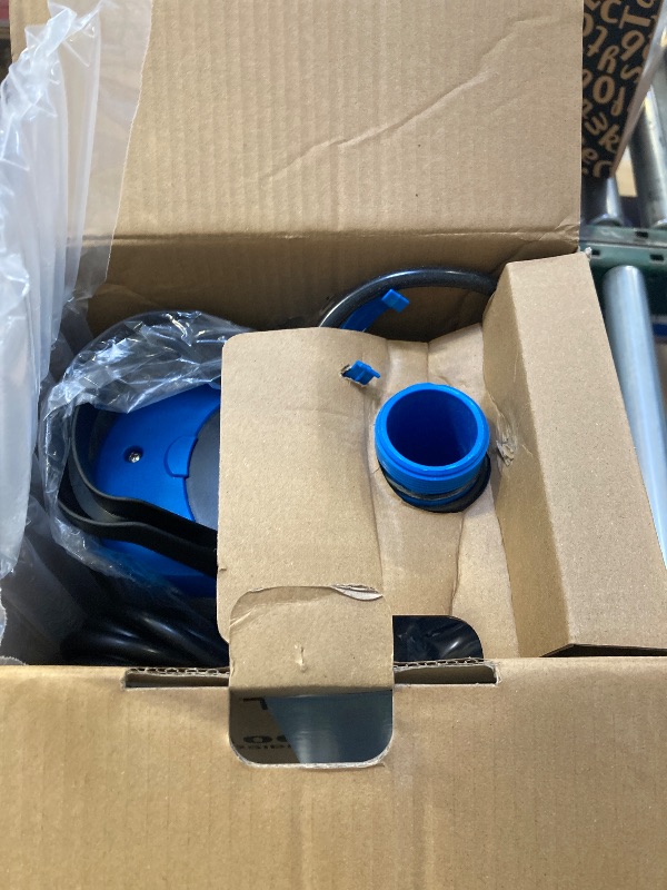 Photo 1 of FOTING 1.5HP Sump Pump Automatic & Maunal Mode,with Float Switch, 5000GPH Big Flow Clean & Dirty Submersible Water Pump, 16FT Electric Utility Pump for Pool Draining Hot Tub Garden Basement