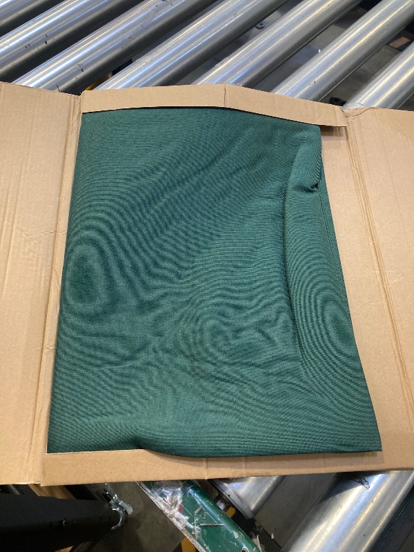 Photo 1 of sancua Square Tablecloth - 54 x 54 Inch - Stain and Wrinkle Resistant Washable Polyester Table Cloth, Decorative Fabric Table Cover for Dining Tables, Buffet Parties and Christmas, Hunter Green