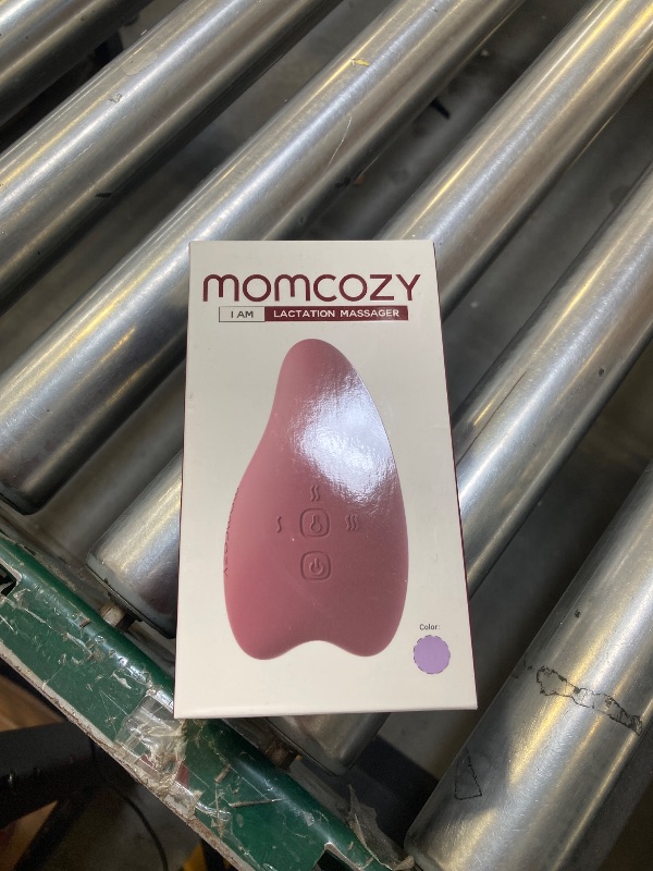 Photo 1 of Momcozy Warming Lactation Massager 2-in-1, Soft Breast Massager for Breastfeeding, Heat + Vibration Adjustable for Clogged Ducts, Improve Milk Flow, Lilac