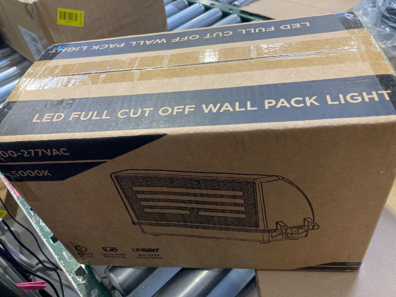Photo 1 of  Full Cut-Off LED Wall Pack, 70W 8,400LM Replaces 400W HPS/HID, 5000K Outdoor Light IP65 Waterproof