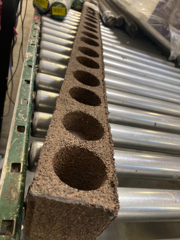 Photo 1 of Vigoro Roman Stone 4 ft. Earth Rubber Garden Edging MT5001597