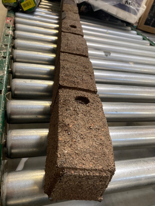 Photo 1 of Vigoro Roman Stone 4 ft. Earth Rubber Garden Edging MT5001597