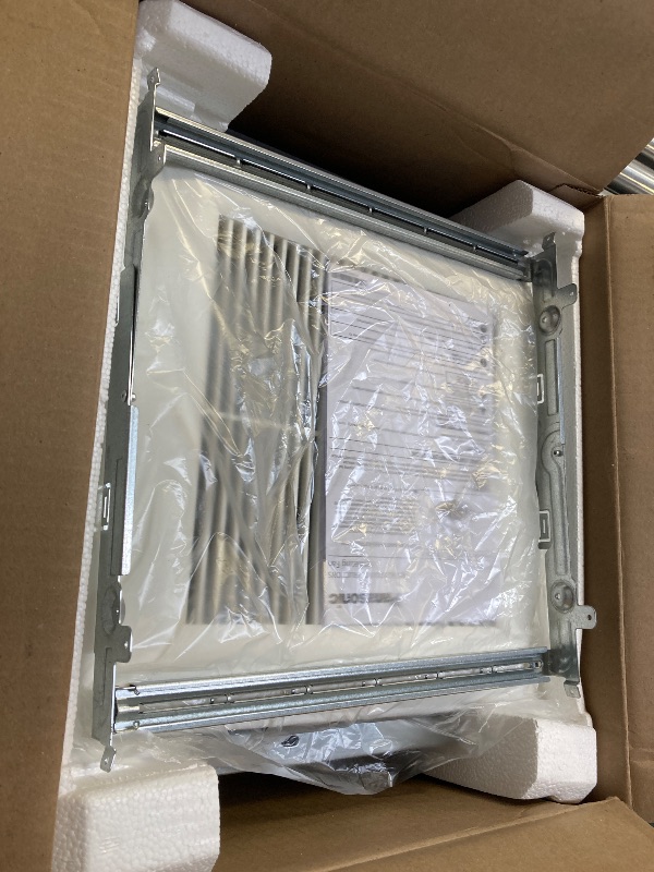 Photo 1 of Panasonic FV-0511VFL1K WhisperFit DC Retrofit Ventilation Fan with Light, Dimmable and Adjustable Color Temperature Light, 50, 80 or 110 CFM