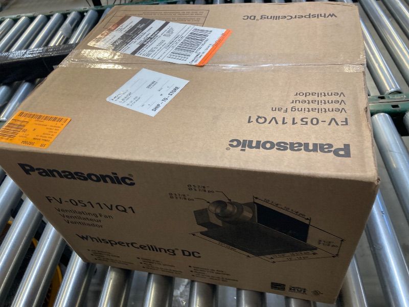 Photo 1 of Panasonic WhisperCeiling Bathroom Exhaust Fan, 50-80-110 CFM, FV-0511VQ1