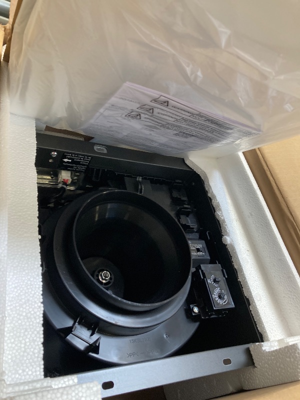 Photo 1 of Panasonic WhisperGreen Select Dual Speed Ceiling Mount Exhaust Fan, Designer Grille, Customizable, 30 to 110 CFM, FV-0511VKS3S