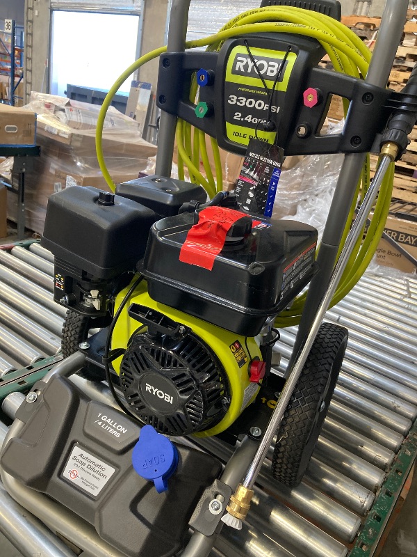Photo 1 of 3300 PSI 2.4 GPM Cold Water Gas Pressure Washer with 212cc Engine
