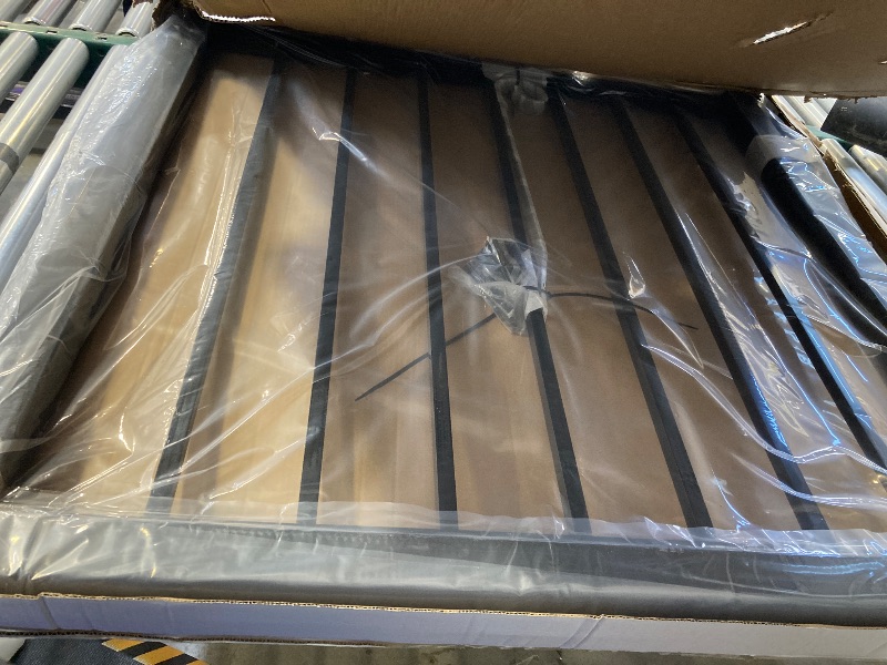 Photo 1 of PEAK Aluminum Railing 42 in. x 40 in. Black Aluminum Deck Railing Picket Gate