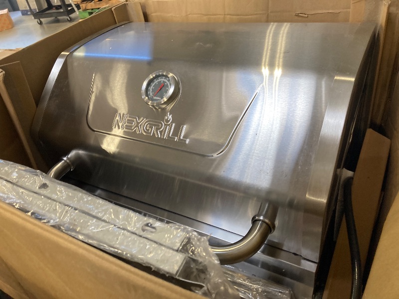 Photo 1 of Nexgrill 4 Burner Stainless Steel Propane Gas Grill with Side Burner 720-0830XF