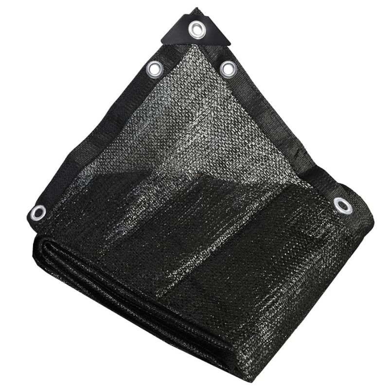 Photo 1 of 16 ft. x 16 ft. 50% Black Shade Cloth
