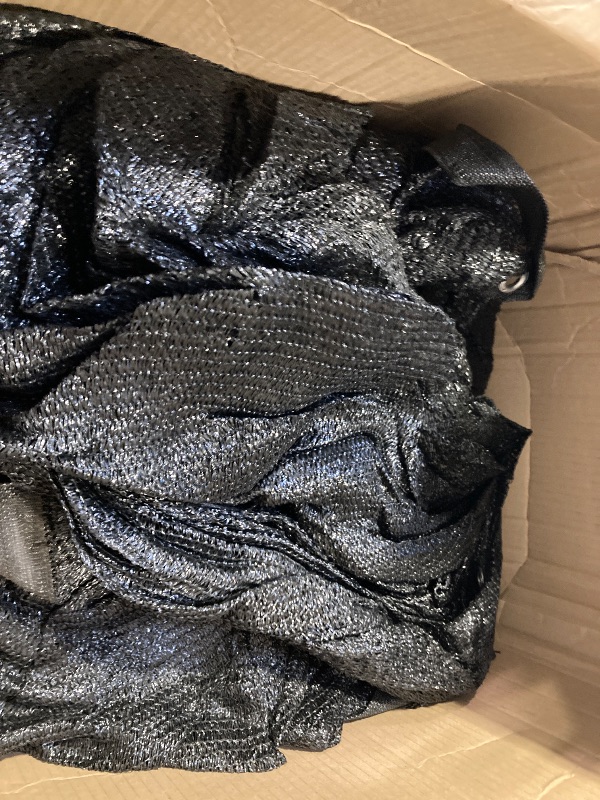 Photo 1 of 16 ft. x 16 ft. 50% Black Shade Cloth
