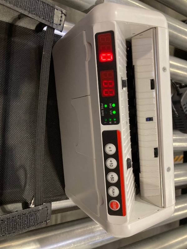 Photo 1 of Portable Bill Counter, Money Machine UV MG Fake Money Detector Bill Counter Cash Counting
