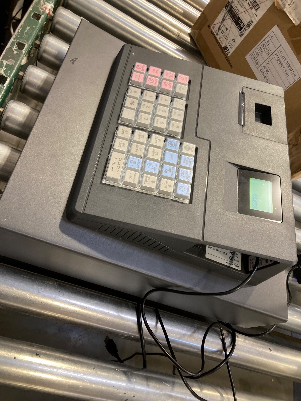 Photo 1 of Cash Register, Retail Stores Cash Register, Price Checkout Supermarket Smart POS Machine for Small Business ECR600,
