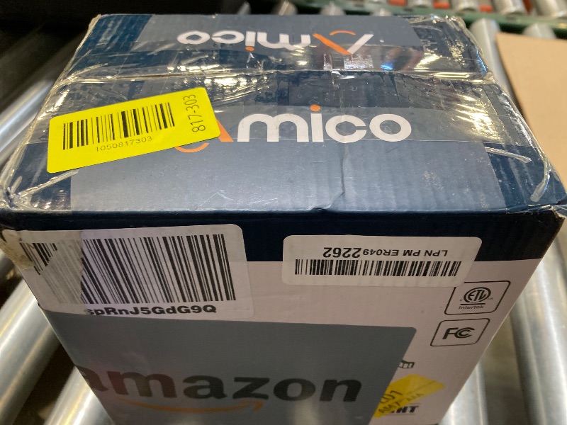 Photo 1 of Amico 4 Pack 6 Inch 5CCT Ultra-Thin LED Recessed Ceiling Light with Junction Box, 2700K/3000K/3500K/4000K/5000K Selectable, 1050 Lumens, Dimmable Canless Wafer Downlight, 12W Eqv 110W-ETL&FCC