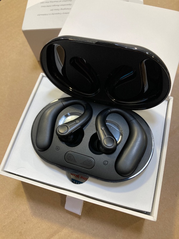 Photo 1 of Hearing Aids, OTC Hearing Aids for Seniors with Bluetooth, Hearing Aid Rechargeable with Noise Cancellation, Hearing Amplifier for Moderate Hearing Loss (Black)