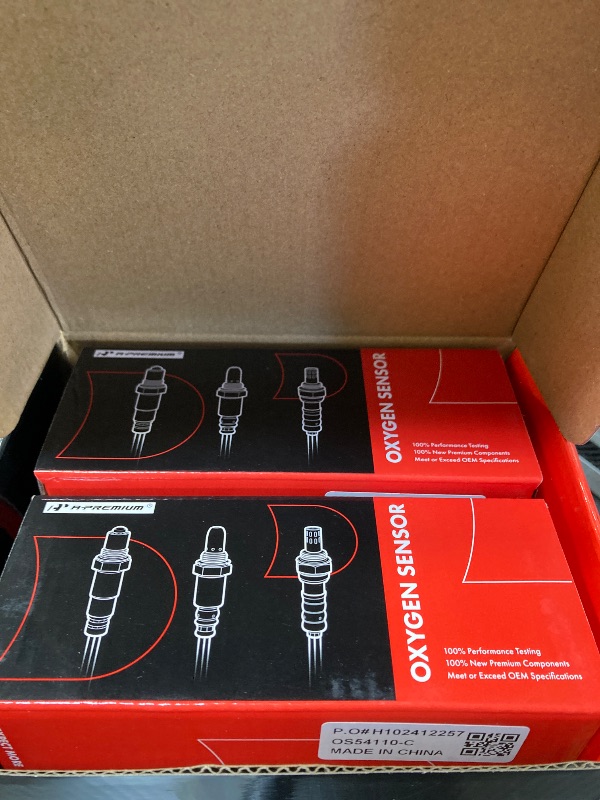 Photo 1 of A-Premium O2 Oxygen Sensor Compatible with Honda Accord 2008-2012 2.4L & Acura TSX 2009-2013 2.4L, Upstream and Downstream, 2-PC Set, Replace # 36532R40A01, 36532-R40-A01