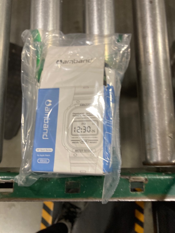 Photo 1 of amBand Rugged Band & Case Compatible with Apple Watch Ultra 3 / Ultra 2 / Ultra (49mm), Modern Protective Bumper with Screen Protector Kit, Stylish Yet Durable Strap for Men & Women, Black