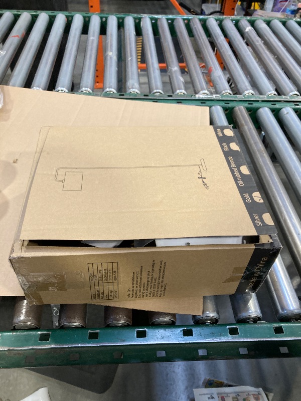 Photo 1 of [Upgraded] LED Floor Lamp for Living Room, 3 Color Temperature Floor Lamp with Foot Switch Modern Standing Lamp Tall Pole Floor Reading Lamp for Bedroom, Study Room, Office, 9W Bulb Included, Gold