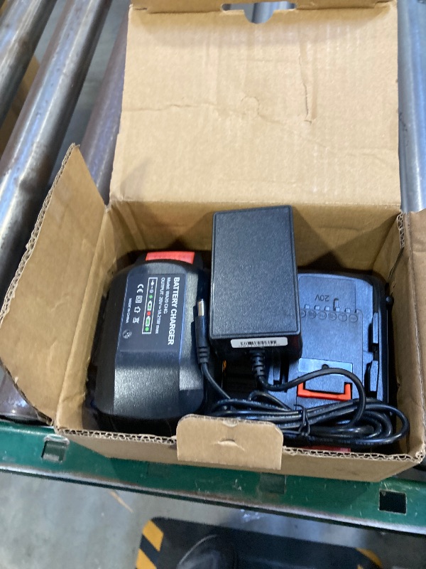 Photo 1 of ANTRobut 2 Pack 6.5Ah Replacement for Worx Battery 20V WA3575 WA3578, with Replacement Worx Battery 20V Charger
