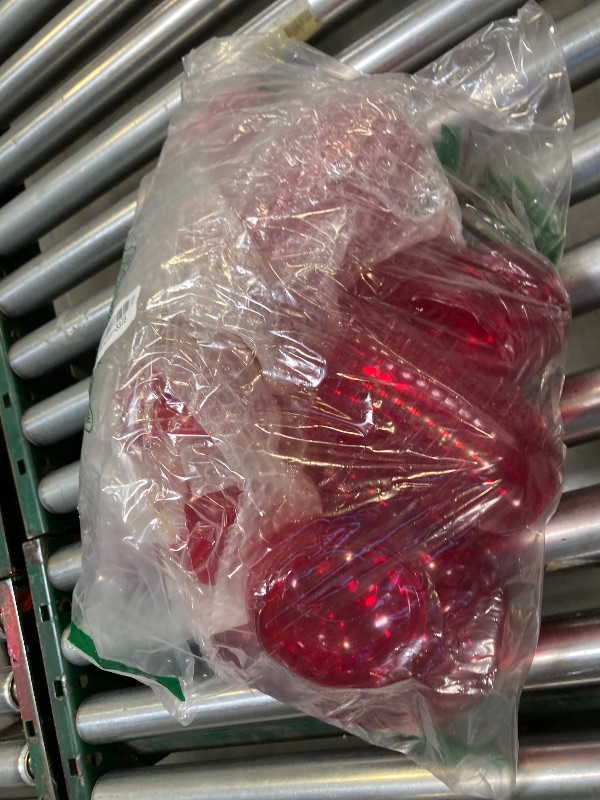 Photo 1 of 48 Pcs Plastic Apple Container 4.3*3.5 inch Large Back to School Red Apple Candy Jars with Lids Teacher Appreciation Gift Bulk Candy Boxes Holder Party Ornaments Christmas Decorations Party Supplies