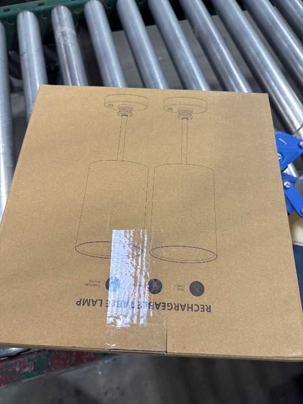 Photo 1 of Bojim 2 Pack Rechargeable Cordless Table Lamp, Gold Bedside Lamps with USB Port, 4000mAh Battery Operated Lights, Touch for 3-Level Dimmable for Nightstand Kitchen Bathroom Bookshelf Bedroom