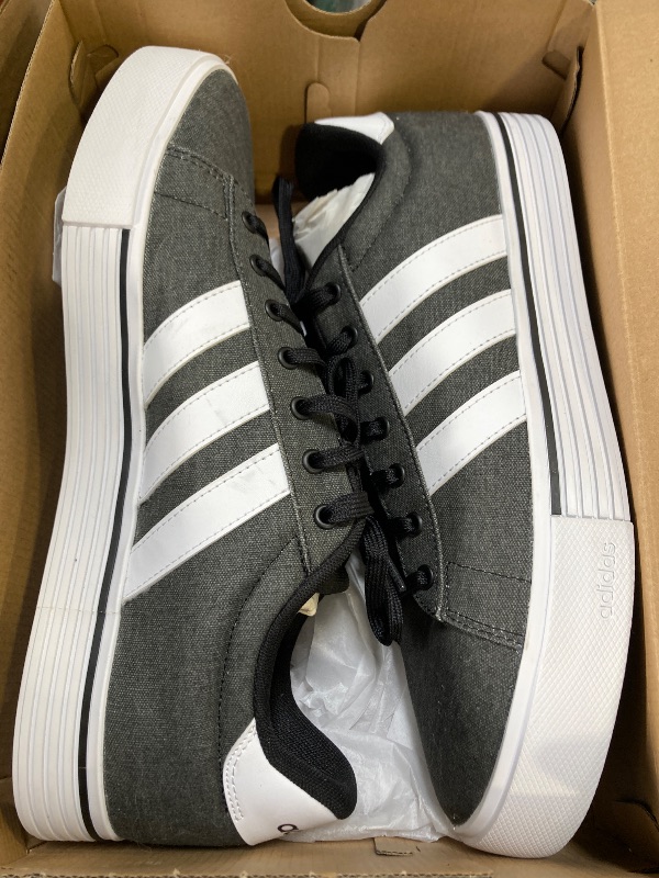 Photo 1 of adidas Men's Daily 4.0, Black/White/Black, 12.5