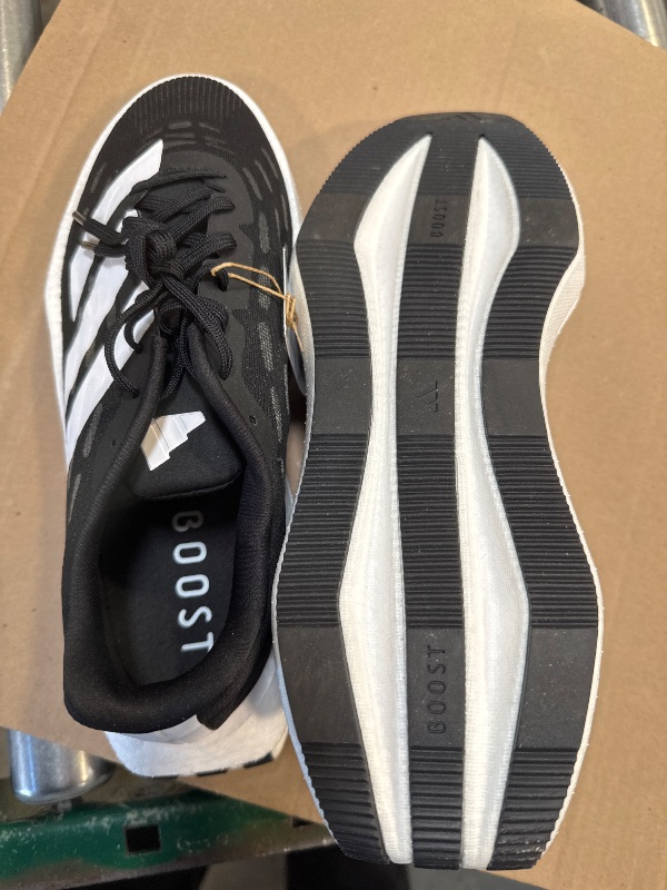 Photo 1 of adidas Men's Flowboost Sneaker, Black/White/Black, 9.5