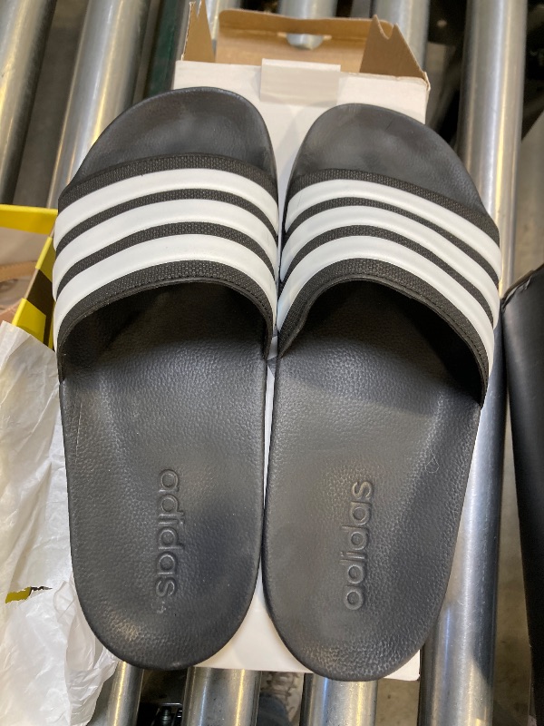 Photo 1 of adidas Adult Adilette Shower Core Black/White/Core Black 7