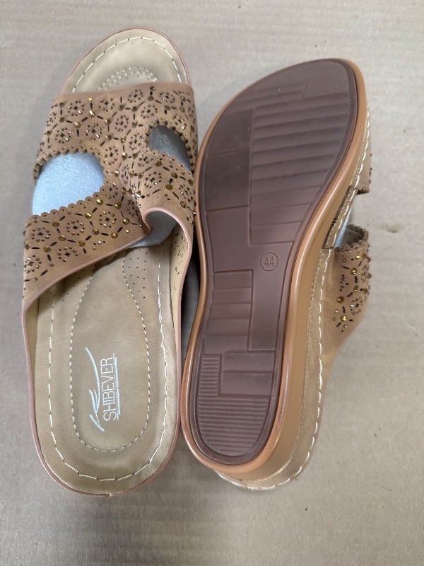 Photo 1 of SHIBEVER Wedge Sandals for Dressy Women Platform Summer Womens Low Heels Arch Support Sandal SIZE 11