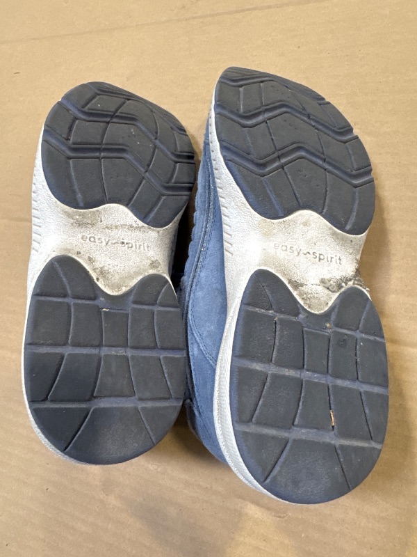 Photo 1 of Easy Spirit Women's Romy23 Sneaker, Denim-Silver, 9.5 X-Wide