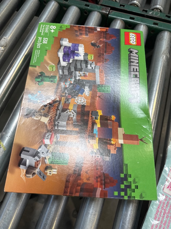 Photo 1 of LEGO Minecraft The Badlands Mineshaft Video Game Toy, Mining Exploration Set with Minecraft Minifigures, Birthday Gift for Boys and Girls, Action Packed Minecraft Toy for Kids Ages 8 and Up, 21263