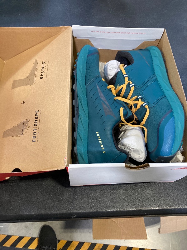 Photo 1 of ALTRA Men's Superior 5 Running Shoe, Deep Teal, 12 Medium