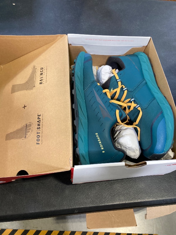 Photo 1 of ALTRA Men's Superior 5 Running Shoe, Deep Teal, 12 Medium