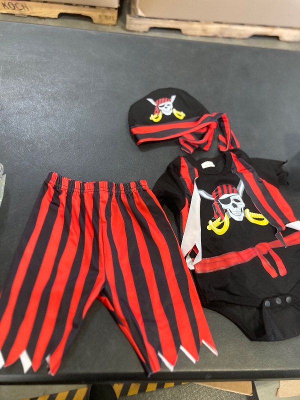 Photo 1 of 0-3 month baby pirate costume