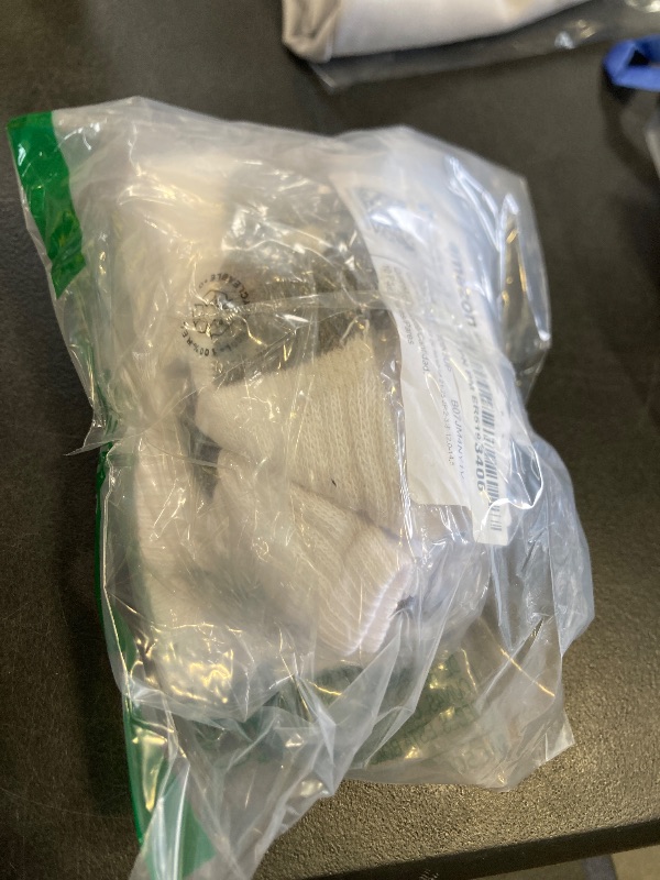 Photo 1 of Amazon Essentials Unisex Toddlers' Cotton Crew Socks, 10 Pairs, White/Grey, 2-3T