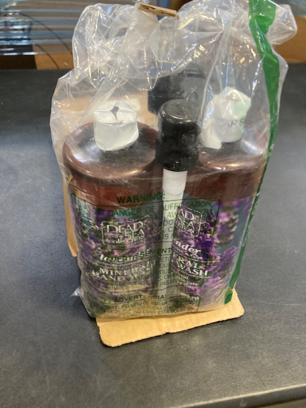 Photo 1 of 2 pack Dead Sea Collection Lavender Liquid Hand Soap - Pack Of 2 (33.8 Fl. Oz)