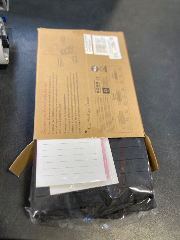 Photo 1 of 3 in 1 Postpartum Belly Support Recovery Wrap – Postpartum Belly Band, After Birth Brace, Slimming Girdles, Body Shaper Waist Shapewear, Post Surgery Pregnancy Belly Support Band (Midnight Black, M/L)