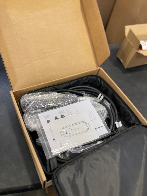 Photo 1 of 2025 Upgraded Level 1&2 Tesla Mobile Charger, 8-16Amp Adjustable Current & Timer, 110V–240V, NEMA 5-15 & 6-20 Plug, 21ft Tesla Charging Cable, Mobile Connector for Tesla Model Y/3/X/S/Cybertruc