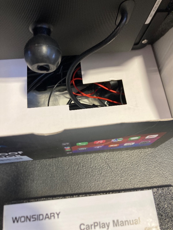 Photo 1 of 2025 Wonsidary W722 for Motorcycle CarPlay & Android Auto,7" Waterproof Smart GPS Navigation System Screen,Car Play Moto with Light Sensor,Dual Bluetooth,Siri/G-Assist,EQ,USB/Hardwired Power Supply