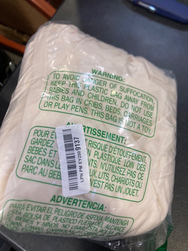 Photo 1 of 10x10FT Cream Wrinkle Free Backdrop Curtains with Lights String for Parties - Photo Curtain Backdrop with Lights for Wedding Decorations, Bridal Baby Shower Birthday Party Photography Background