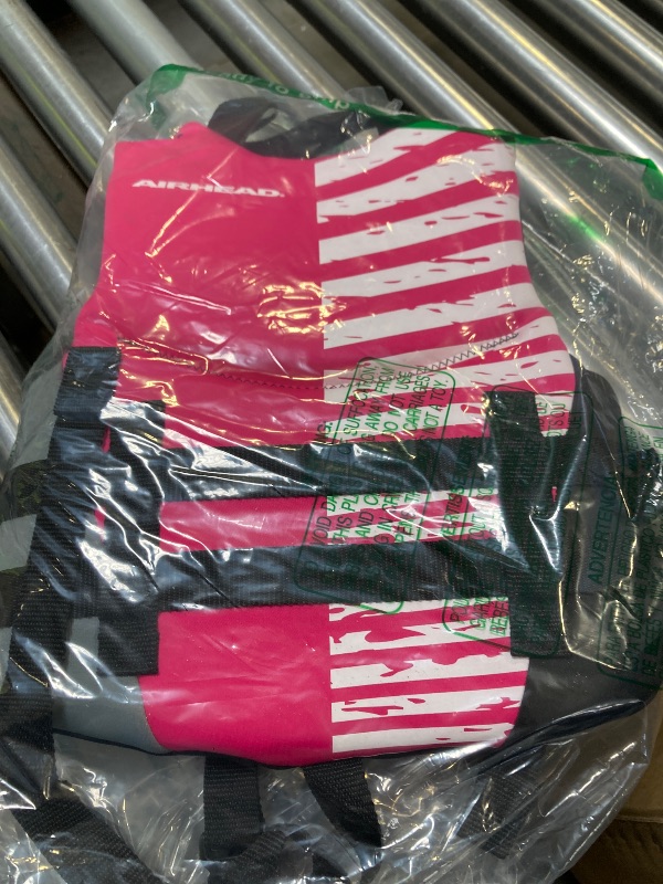 Photo 1 of Airhead Child Type III Life Jacket | US Coast Guard Approved | Closed Sided, Quick-Dry | Secure Buckles & Zipper | Wicked Kwik-Dry NeoLite Flex | Hot Pink