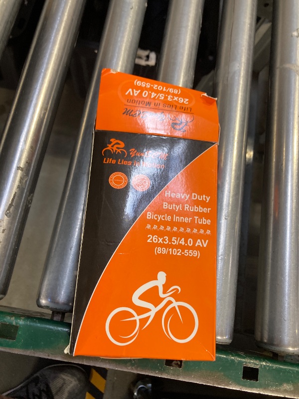 Photo 1 of 2-PCS 26" Heavy Duty Bike Tubes 26X3.5/4.0AV 