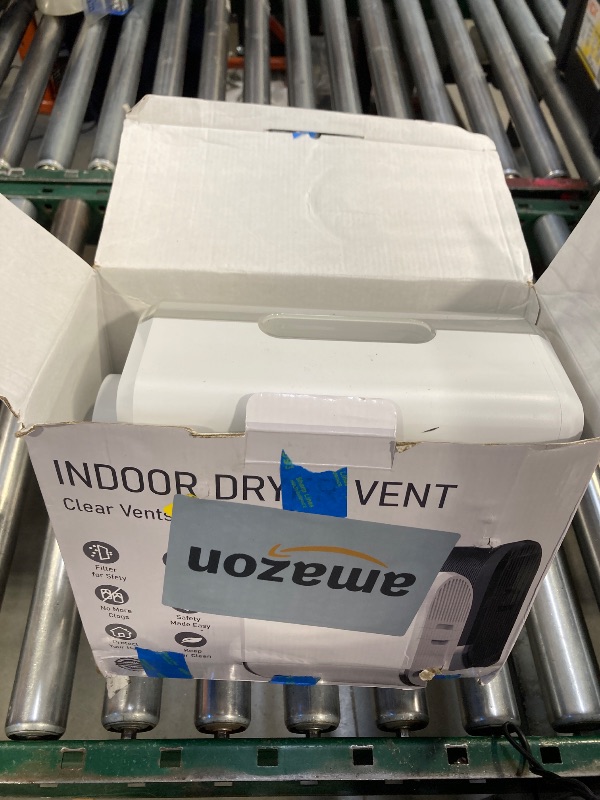 Photo 1 of 3-in-1 Indoor Dryer Vent - indoor dryer vent kit for Water Drawer System and Electric Clothes Dryers, with High Strength Non-woven filter cotton Doesn't Leak Lint, Dust, For Electric Clothes Dryers