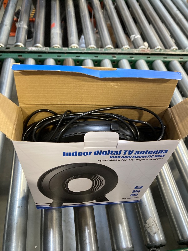 Photo 1 of 2025 TV Antenna Indoor for Local Channels, Antenna for Smart TV 360° Reception,Digital Antenna for Long Range Reception and All Smart/Old TVs, Supports 4K 1080P HD VHF UHF