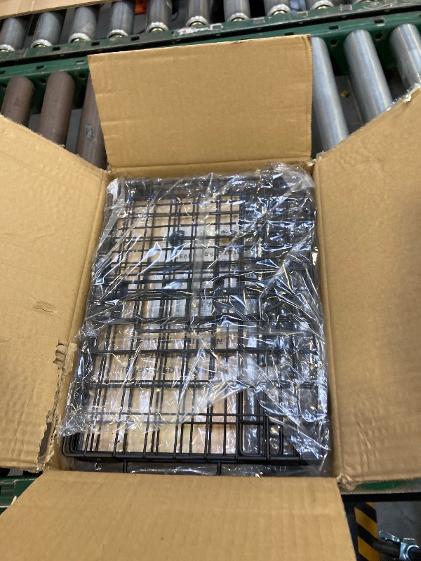 Photo 1 of 2 Set Stackable Wire Basket with Openable Top, Kitchen Counter, Pantry Organizer and Storage Produce Onion Potato Fruits Vegs Bread Food Snack Spice Organizing Bin for Cabinet Shelf Countertop Floor