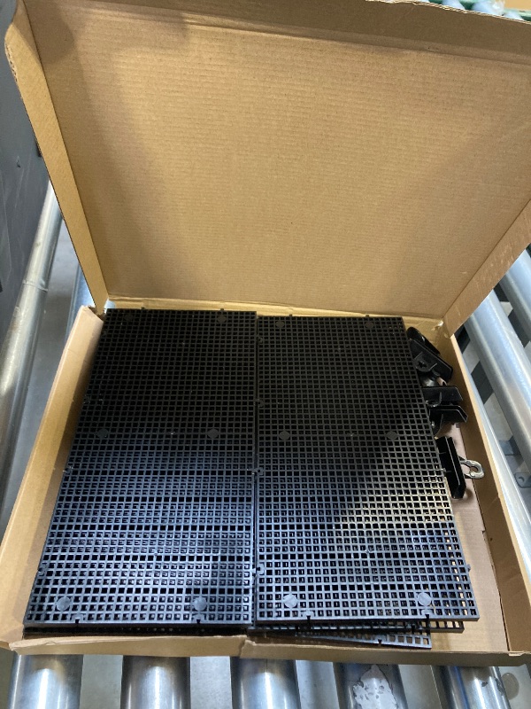 Photo 1 of 8pcs Fish Tank Divider with 10 pcs Suction Cups DIY Adjustable Aquarium Divider Filter Bottom Fish Tank Isolation Board Egg Crate